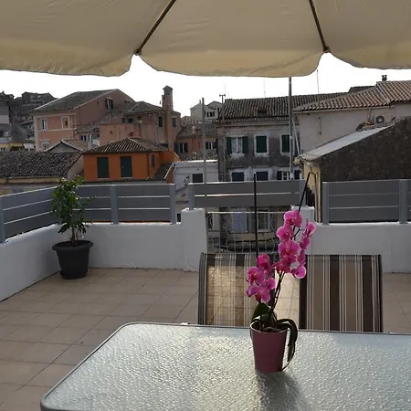 Casa Afrodite Old Town Corfu Duplex With Private Roof Terrace Next To St Spyridon *