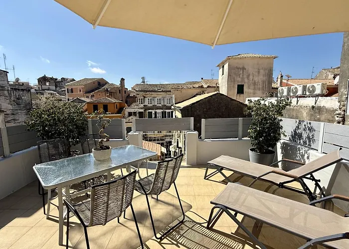 Casa Afrodite Old Town Corfu Duplex With Private Roof Terrace Next To St Spyridon Appartement *