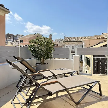 Apartmán Casa Afrodite Old Town Corfu Duplex With Private Roof Terrace Next To St Spyridon Corfu (city)