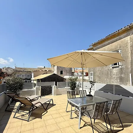Casa Afrodite Old Town Corfu Duplex With Private Roof Terrace Next To St Spyridon
