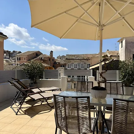 Casa Afrodite Old Town Corfu Duplex With Private Roof Terrace Next To St Spyridon Apartmán Corfu (city)