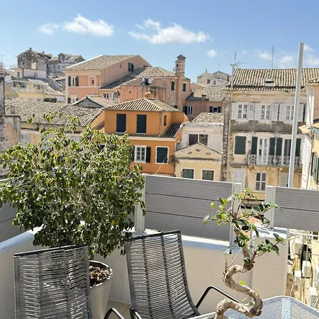 Casa Afrodite Old Town Corfu Duplex With Private Roof Terrace Next To St Spyridon