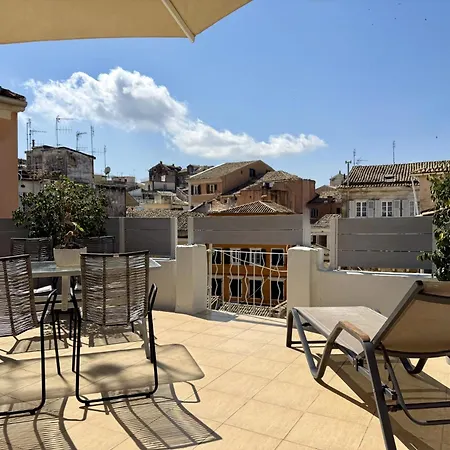 Apartmán Casa Afrodite Old Town Corfu Duplex With Private Roof Terrace Next To St Spyridon Corfu (city)