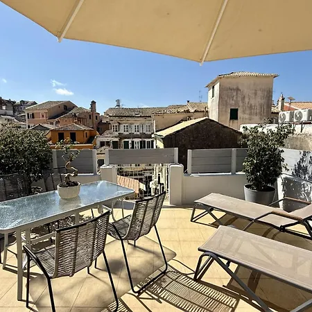 Casa Afrodite Old Town Corfu Duplex With Private Roof Terrace Next To St Spyridon Apartmán *