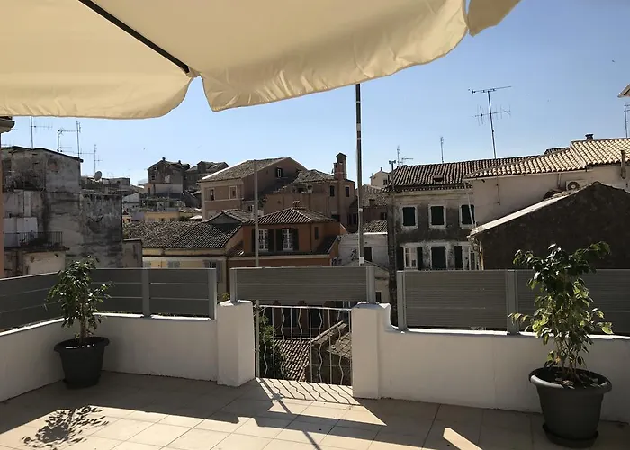 Appartement Casa Afrodite Old Town Corfu Duplex With Private Roof Terrace Next To St Spyridon Corfu (city)