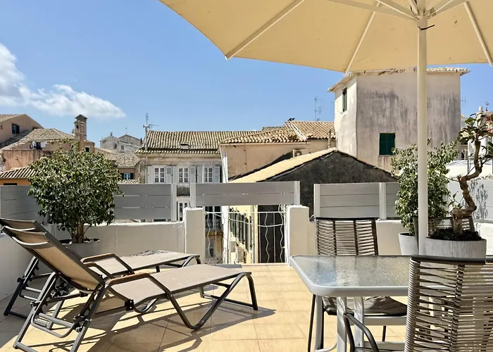 Casa Afrodite Old Town Corfu Duplex With Private Roof Terrace Next To St Spyridon Διαμέρισμα